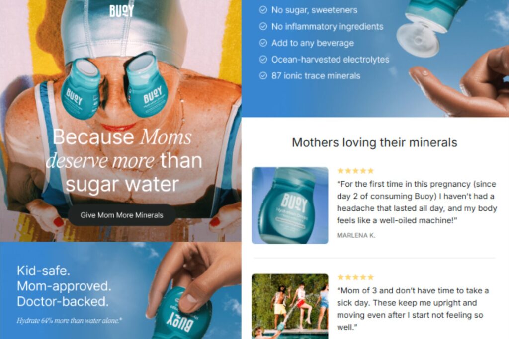Buoy email marketing campaign