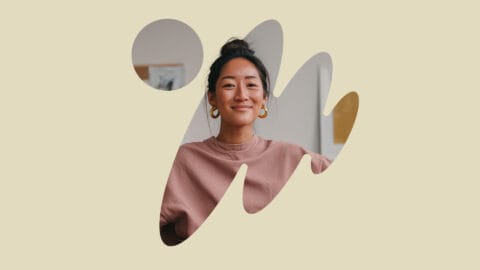 Marketer smiling