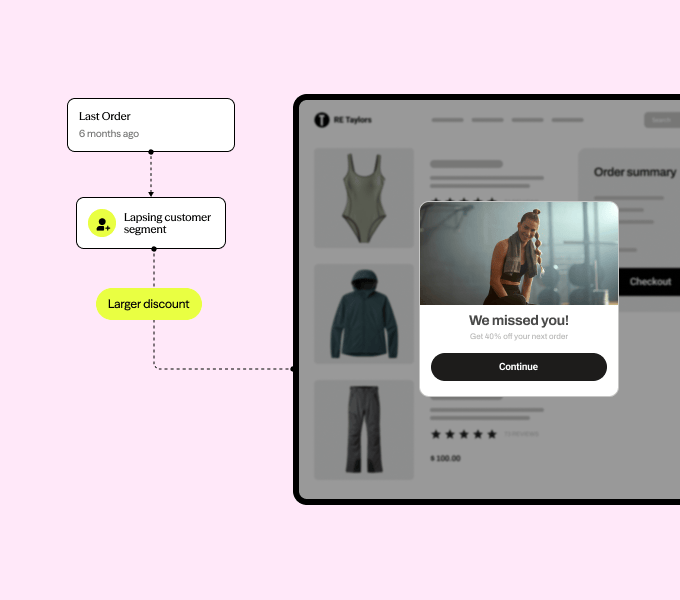 Dotdigital Personalization segment targeting on website
