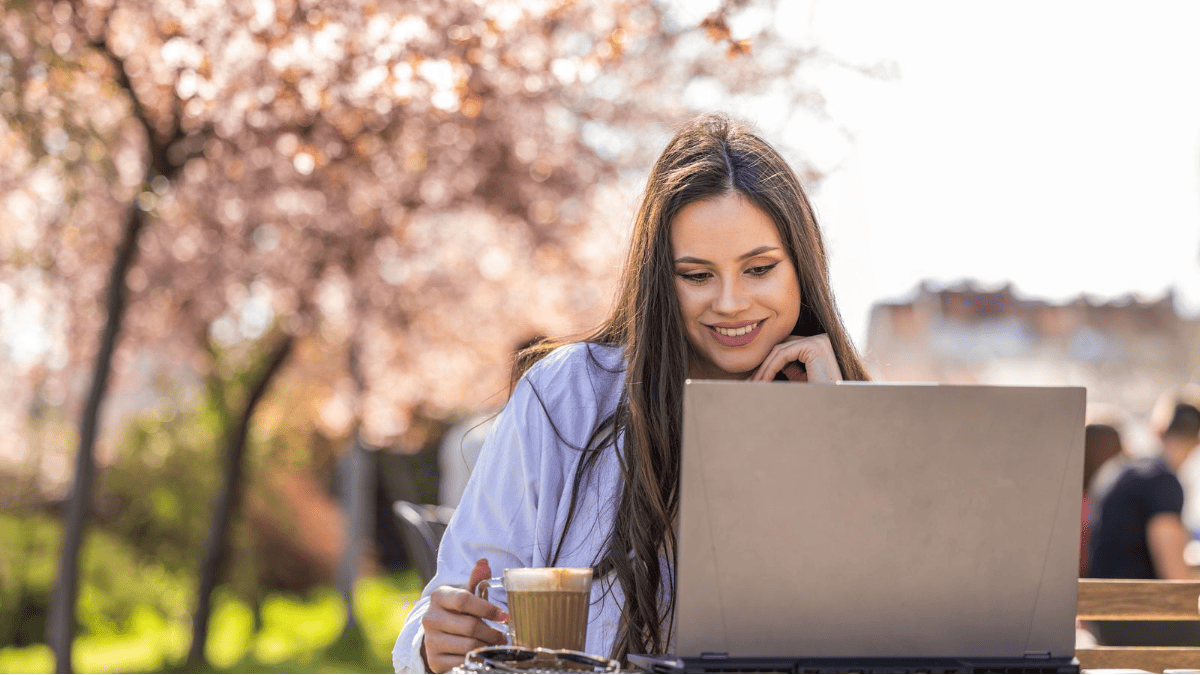 Marketer reading Dotdigital’s social media calendar for May 2025.