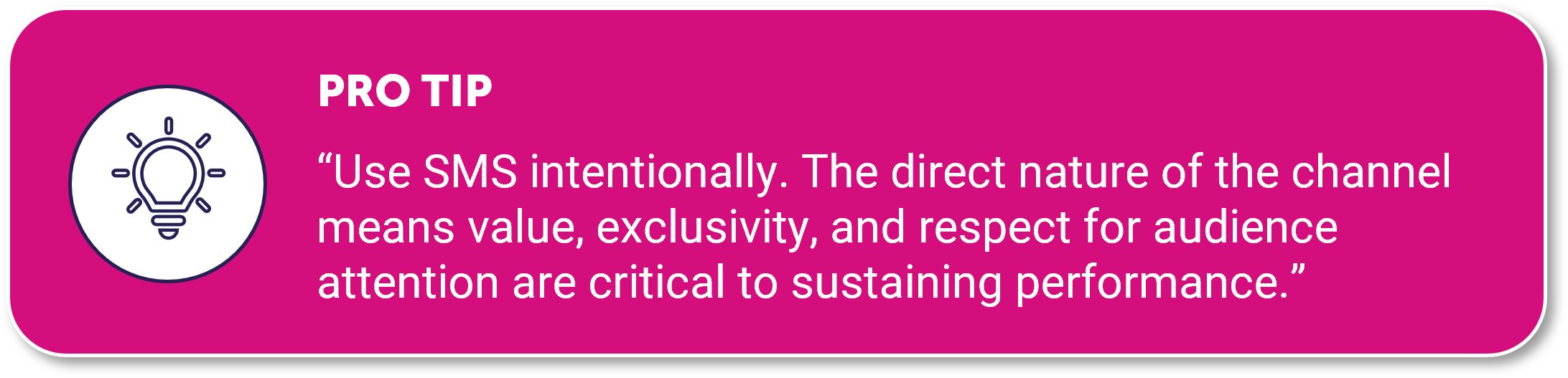 Pro tip from Amy Goodsell, Head of Marketing