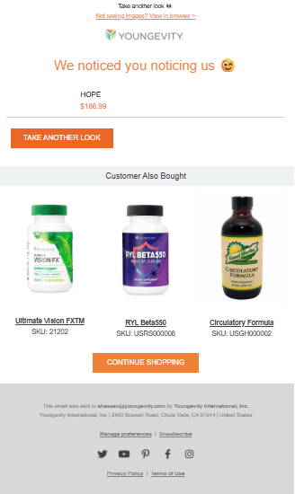 Youngevity campaign example