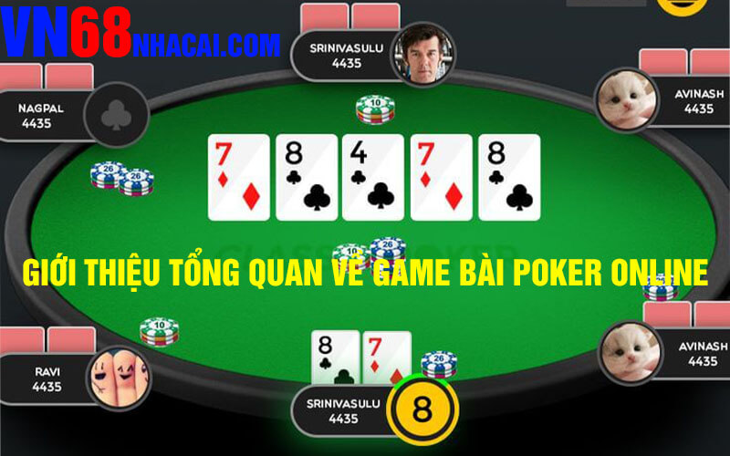 Giới Thiệu Tổng Quan Về Game Bài Poker Online