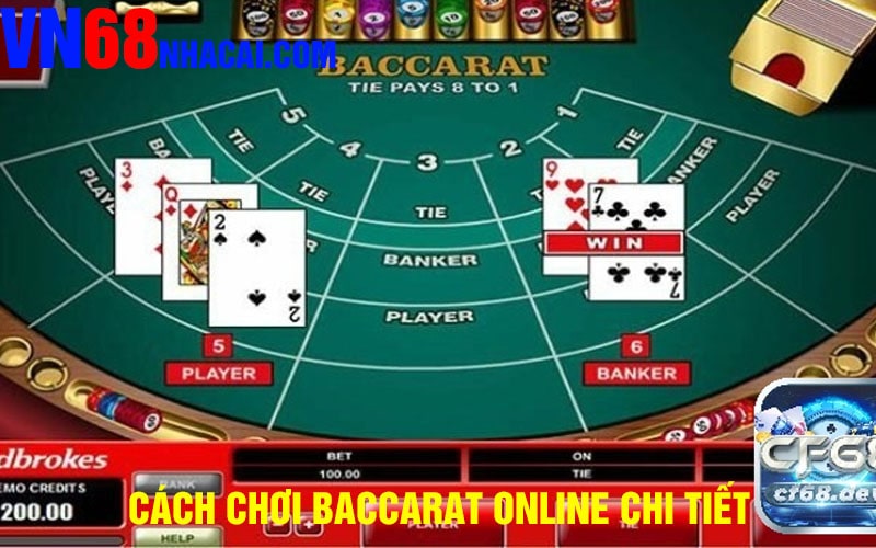 Cách Chơi Baccarat Online Chi Tiết Cho Người Mới